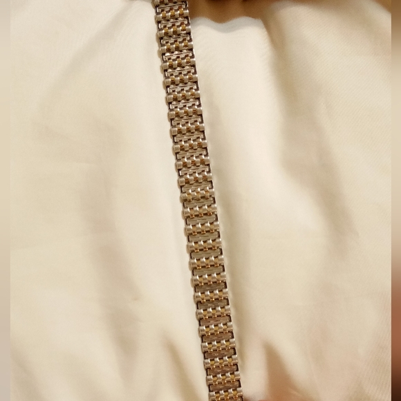 Acqua Indiglo Men's Steel Gold Tone Watch - Picture 7 of 10